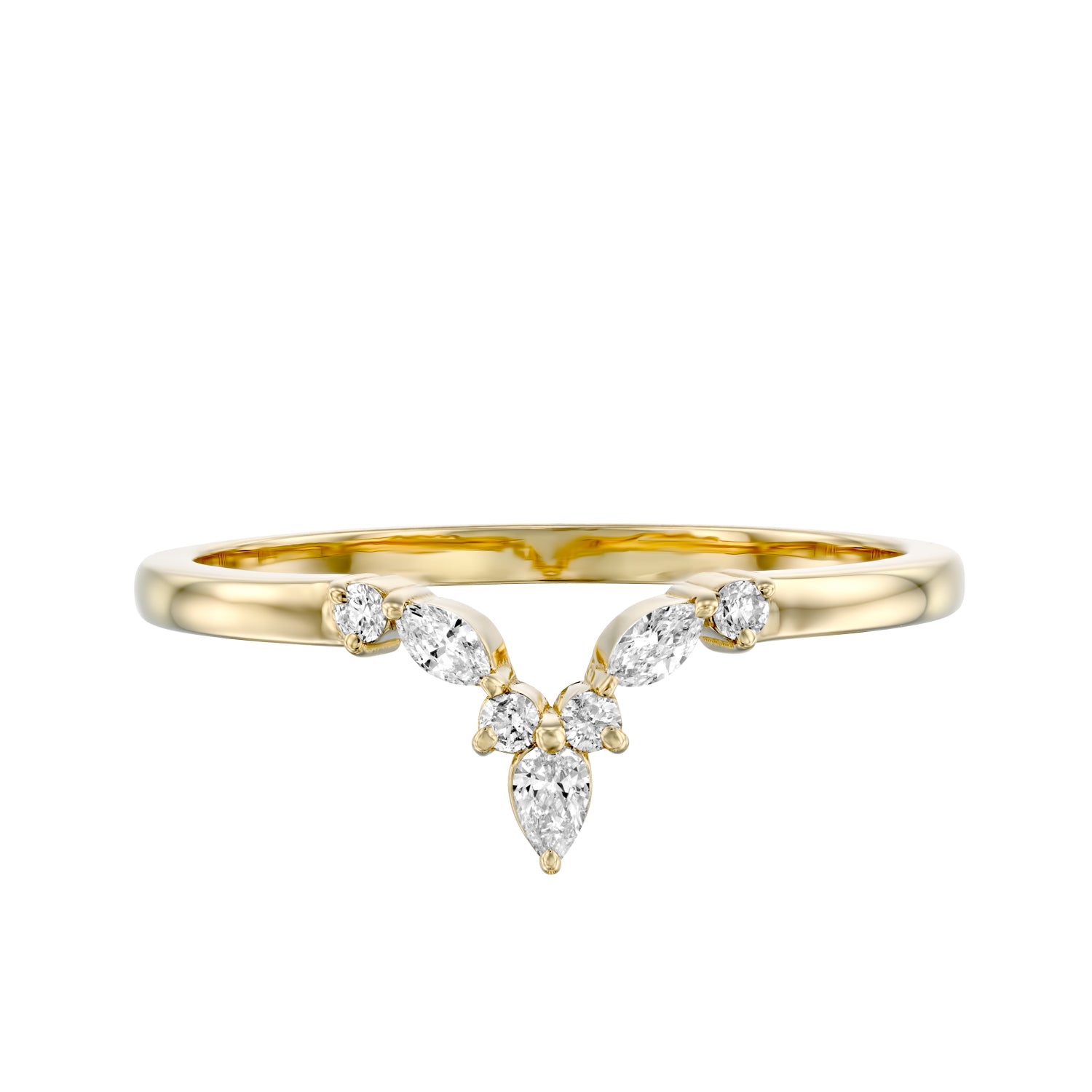 Crown Diamond Ring