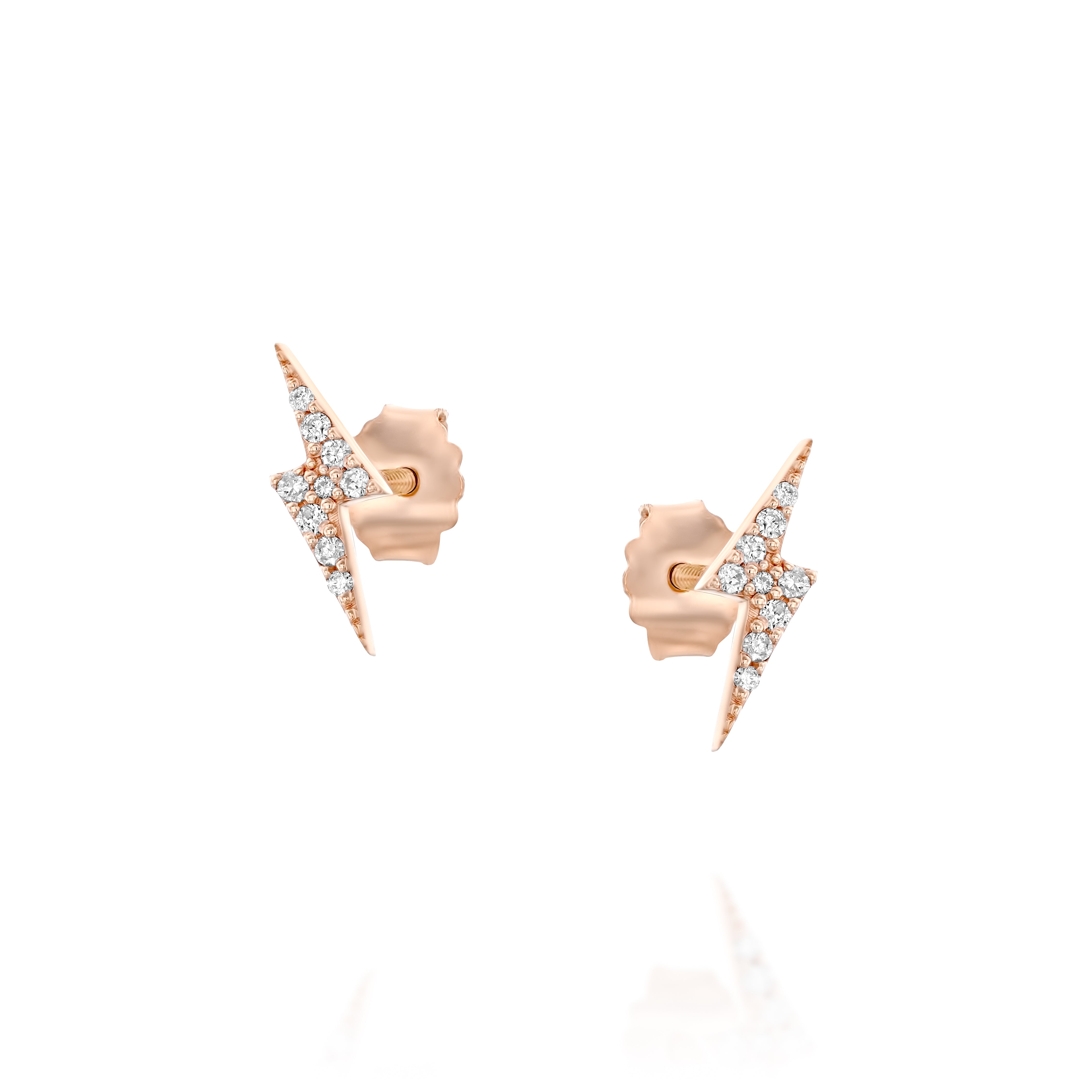 Lightning Stud Earring