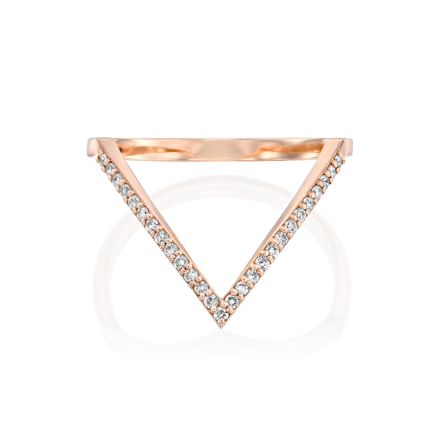 Diamond V Ring