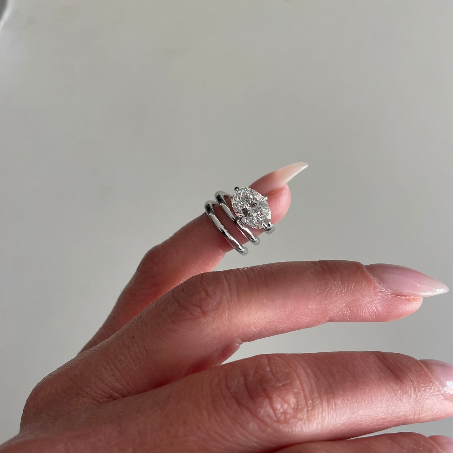 Oval Spiral Ring
