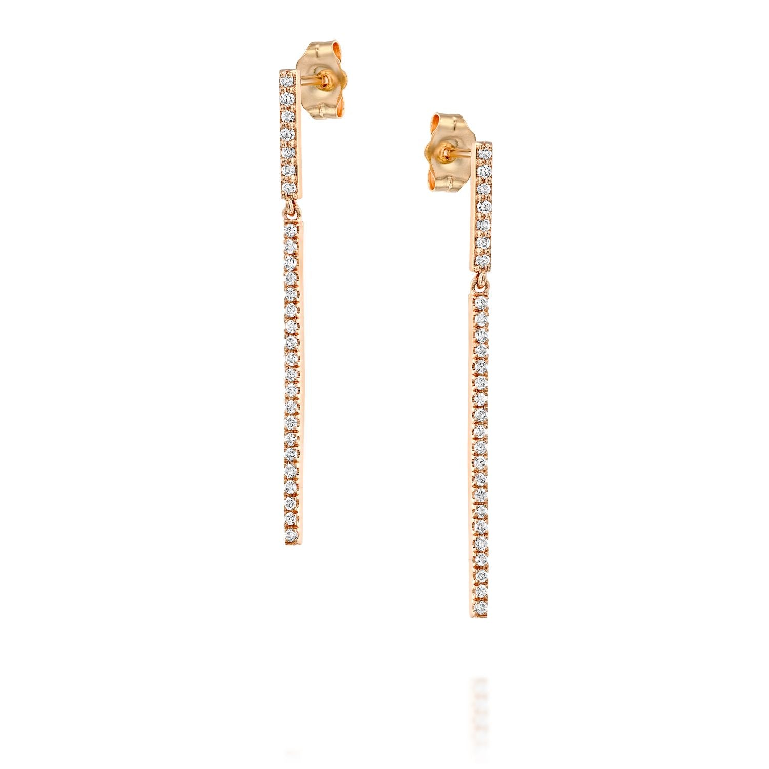 Diamond Drop Earrings