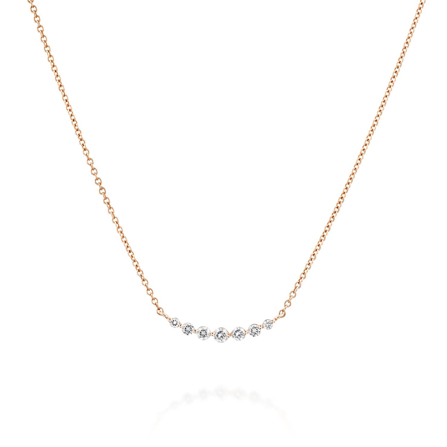 Degrade Diamond Necklace