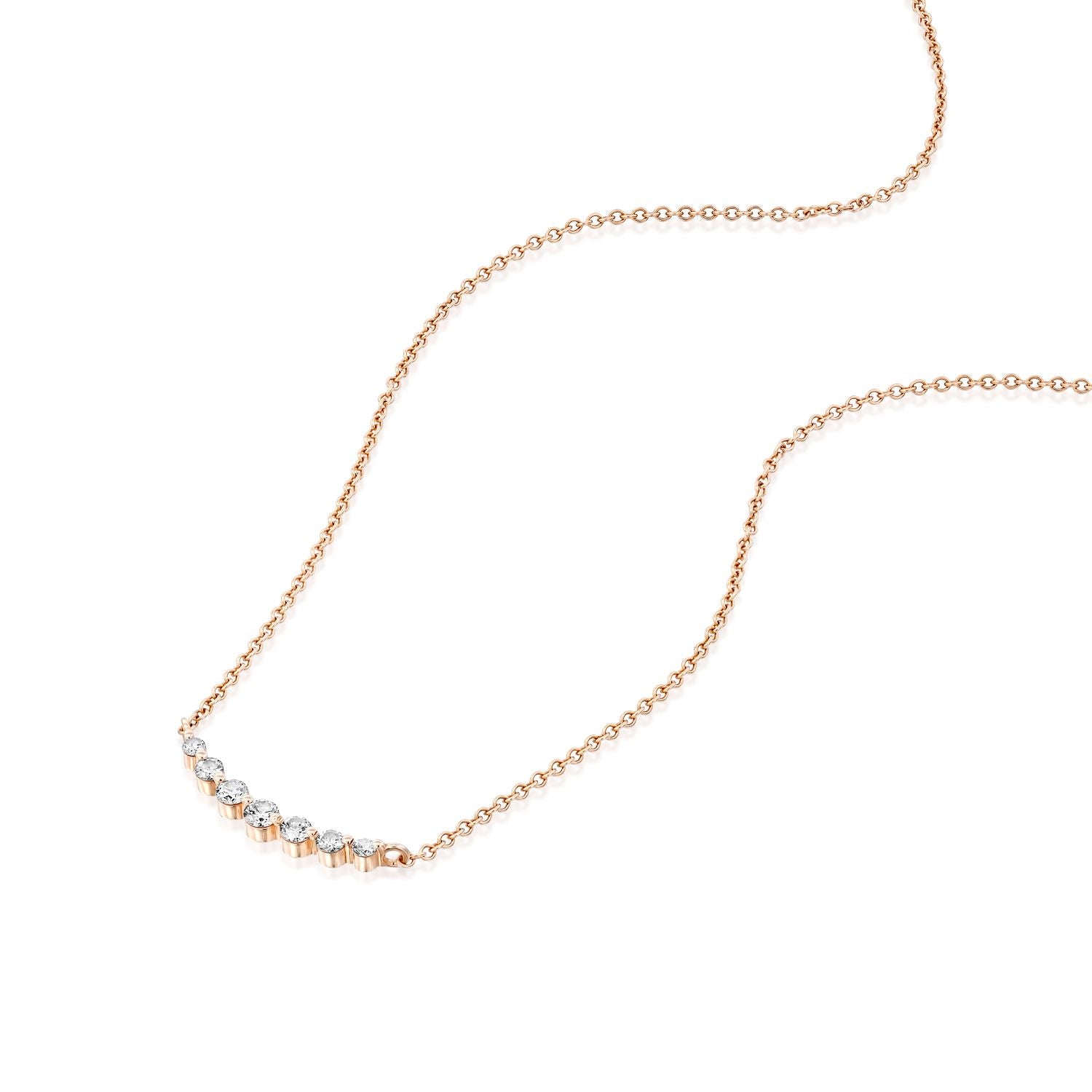 Degrade Diamond Necklace