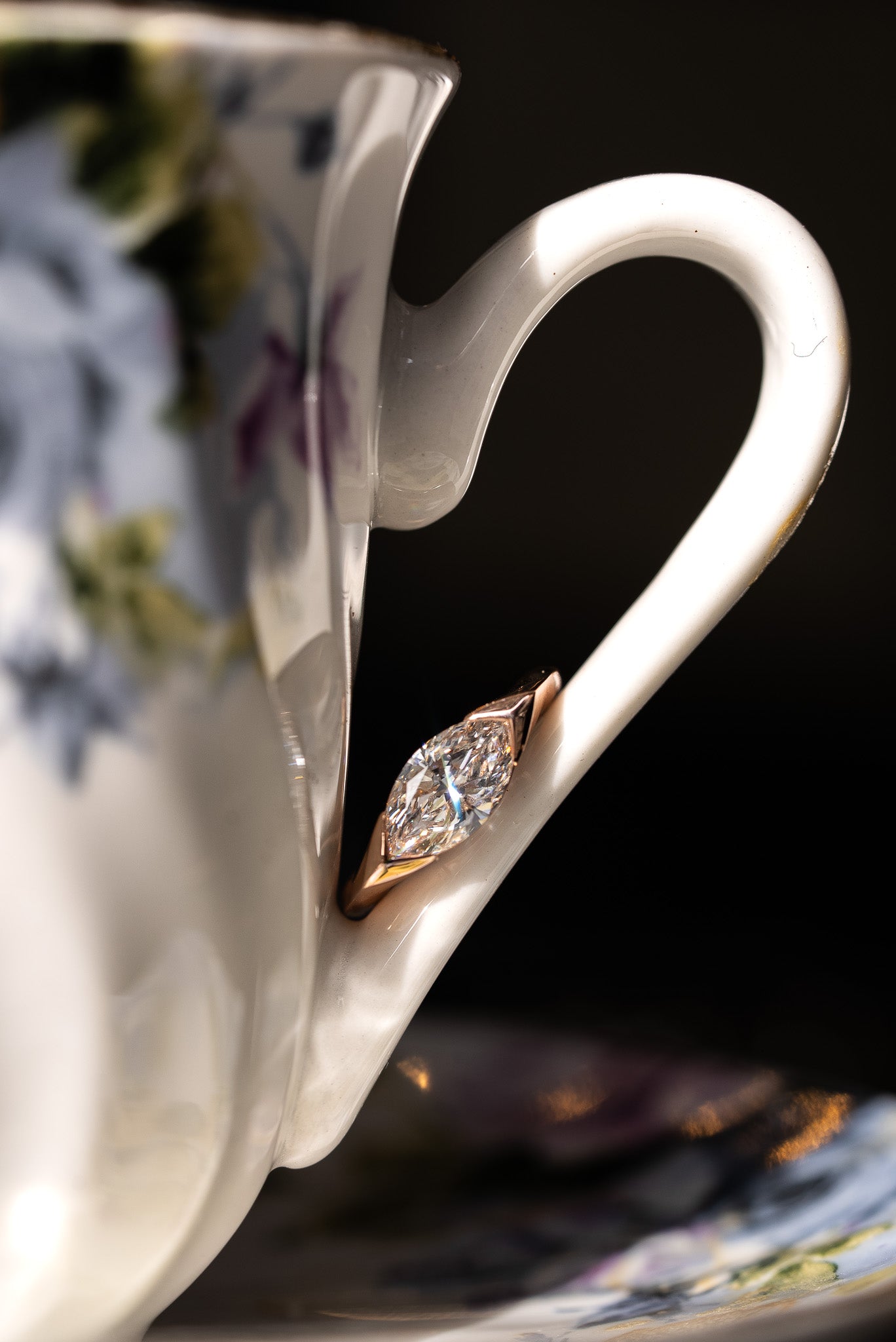 Marquise Diamond Sigent Ring