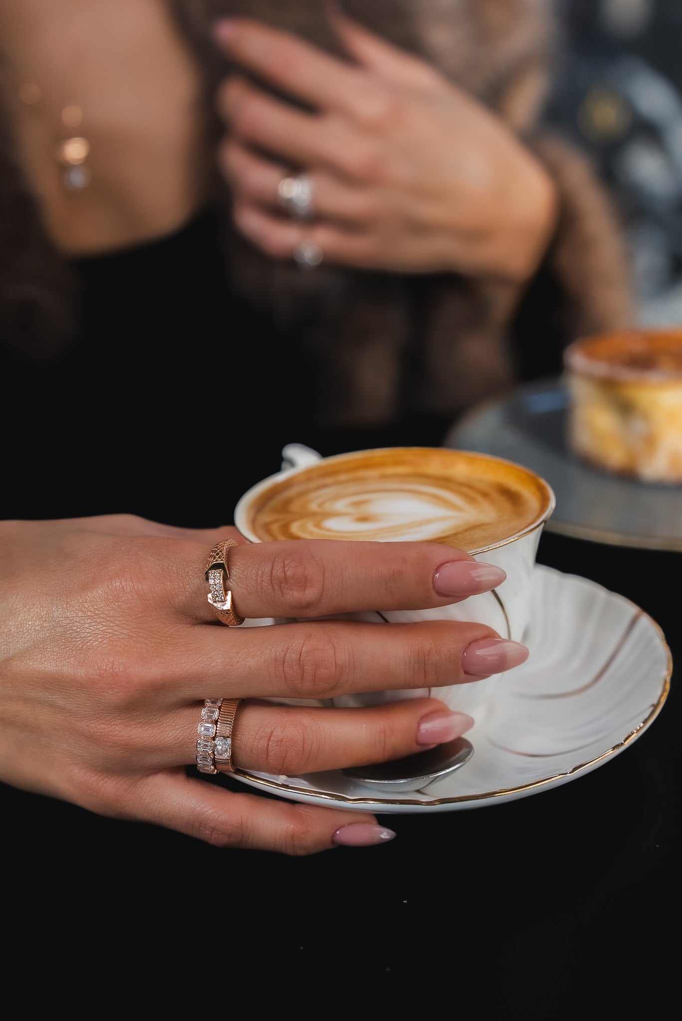 Signet Snake Diamond Ring