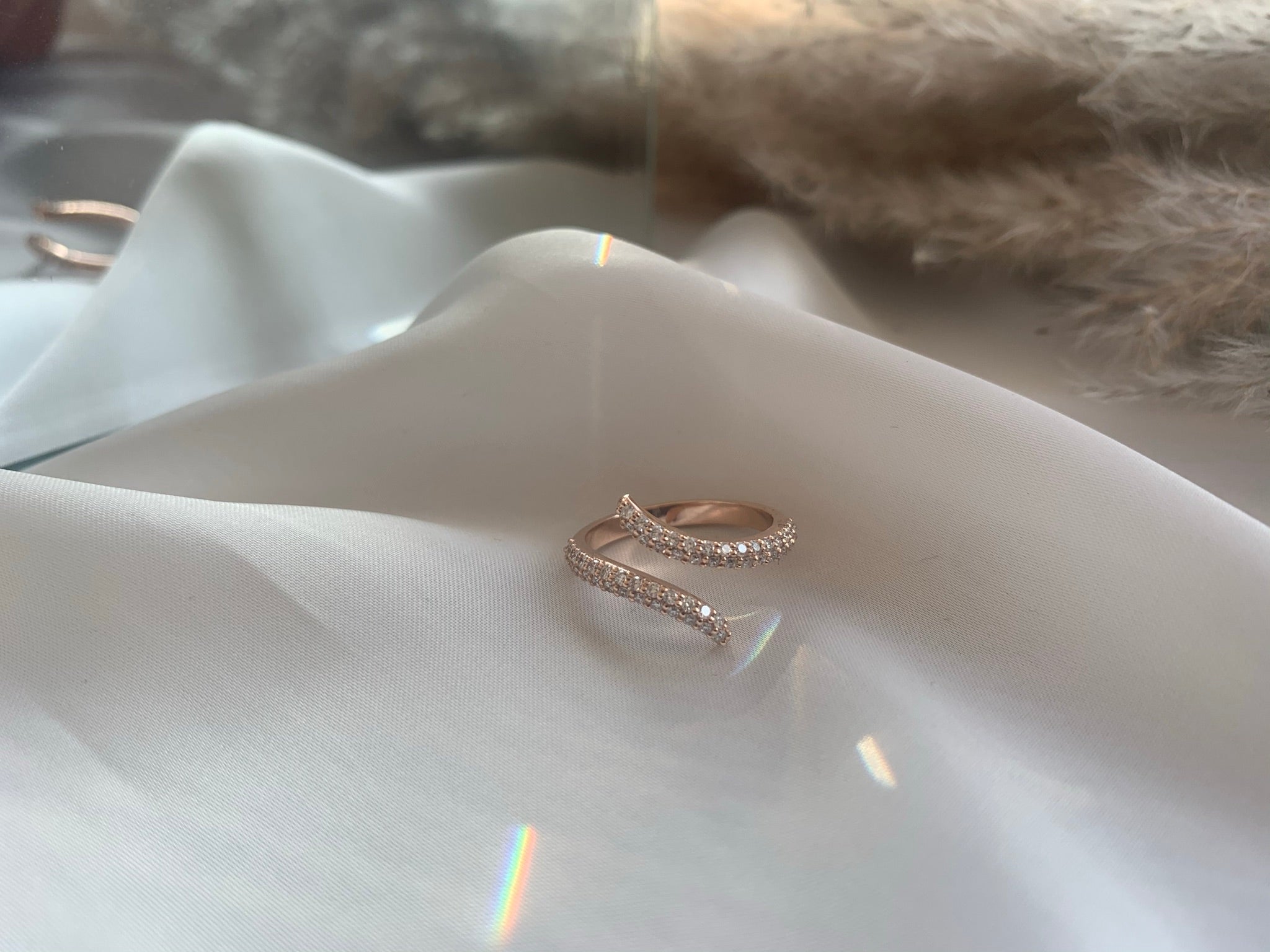 Snake Diamond Ring