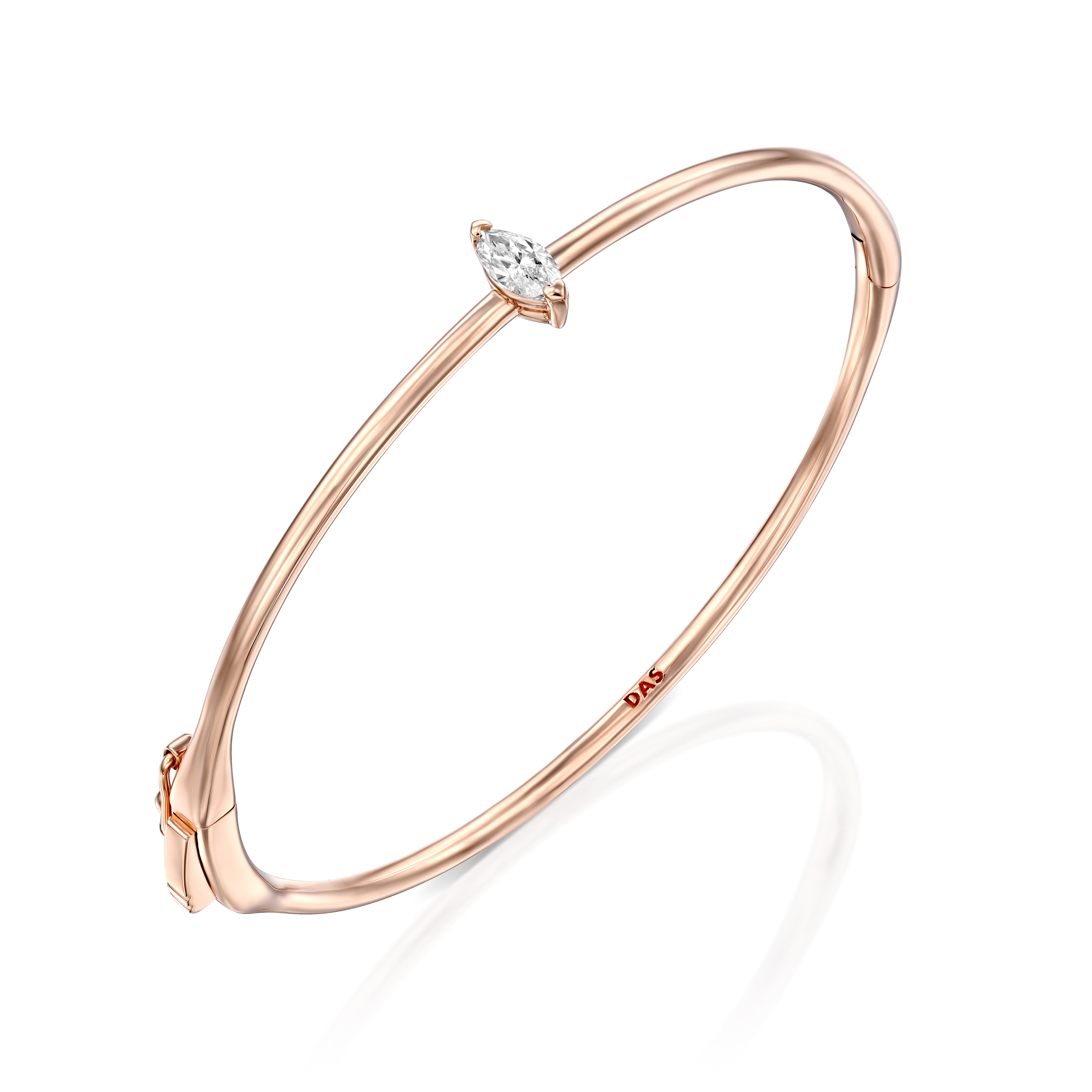 Marquise Bangle Bracelet