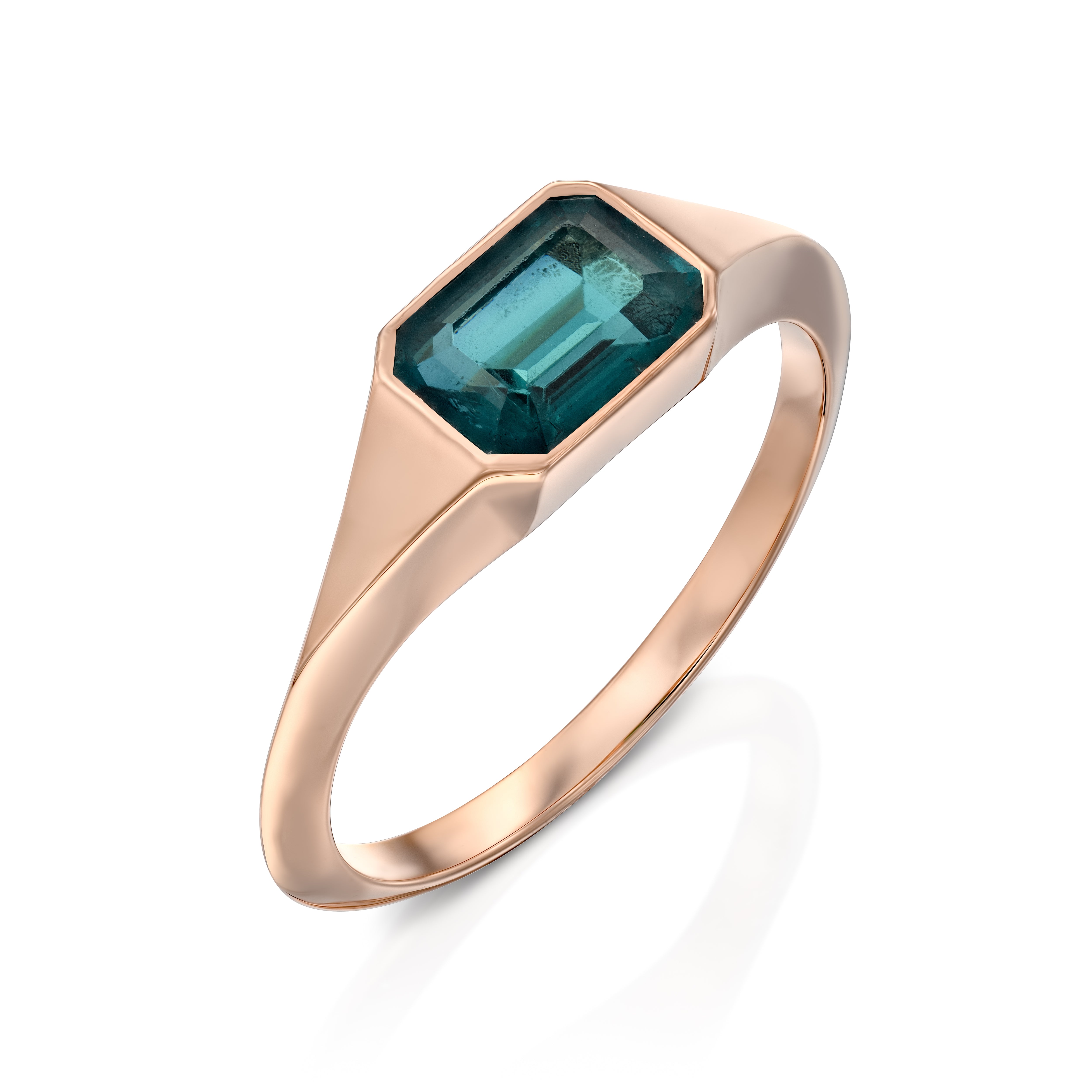 Green Tourmaline Ring