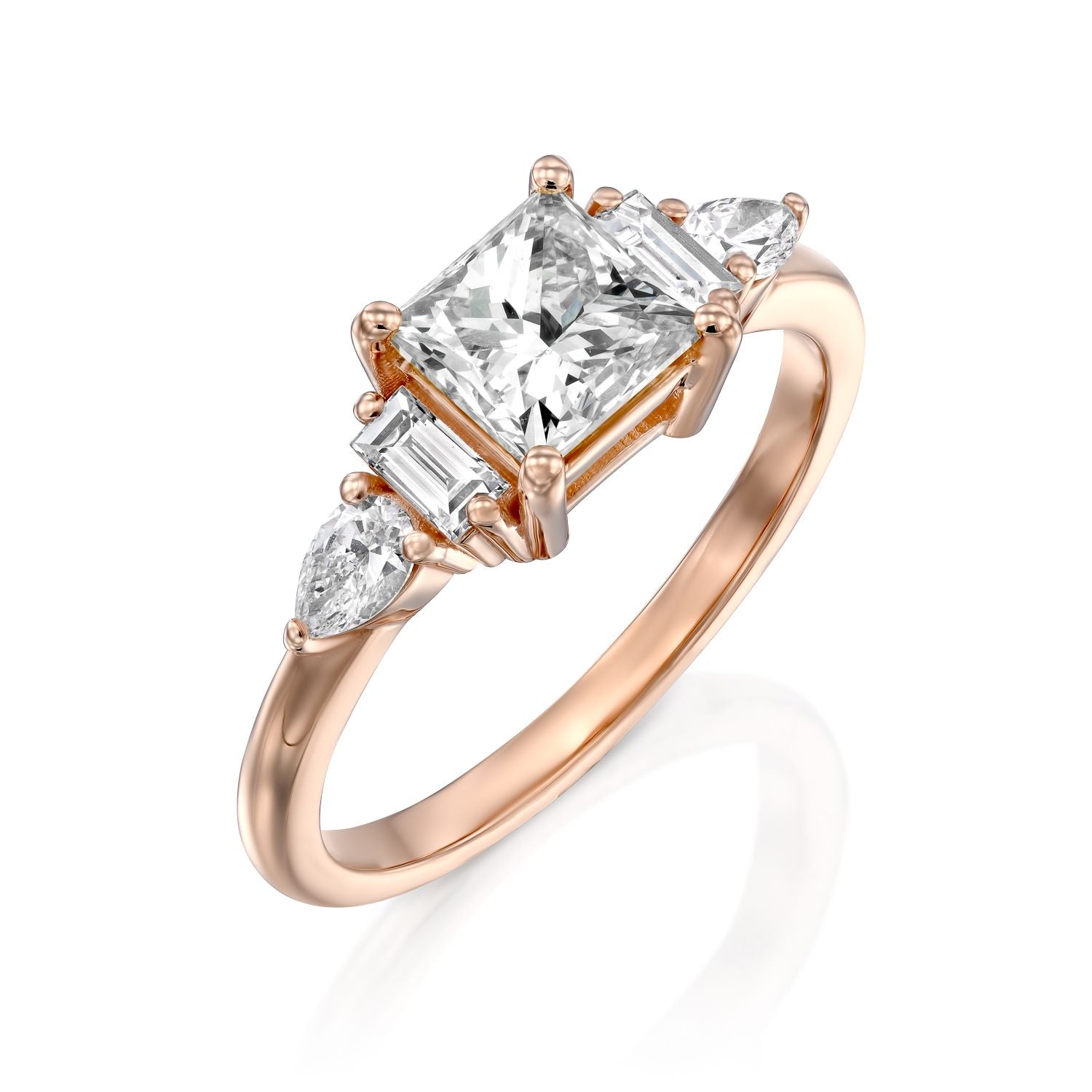 Princess Cut Diamond Ring