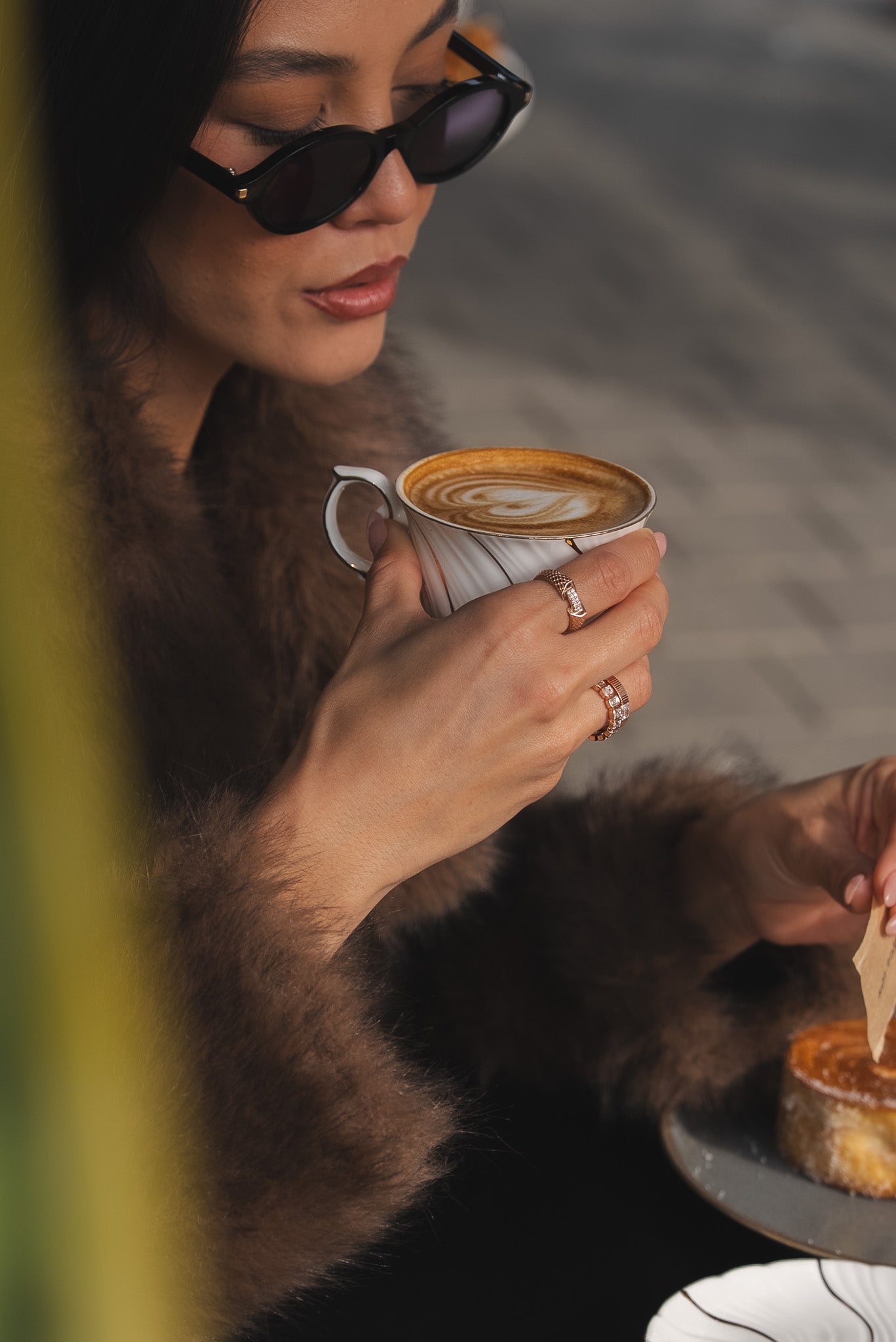 Signet Snake Diamond Ring