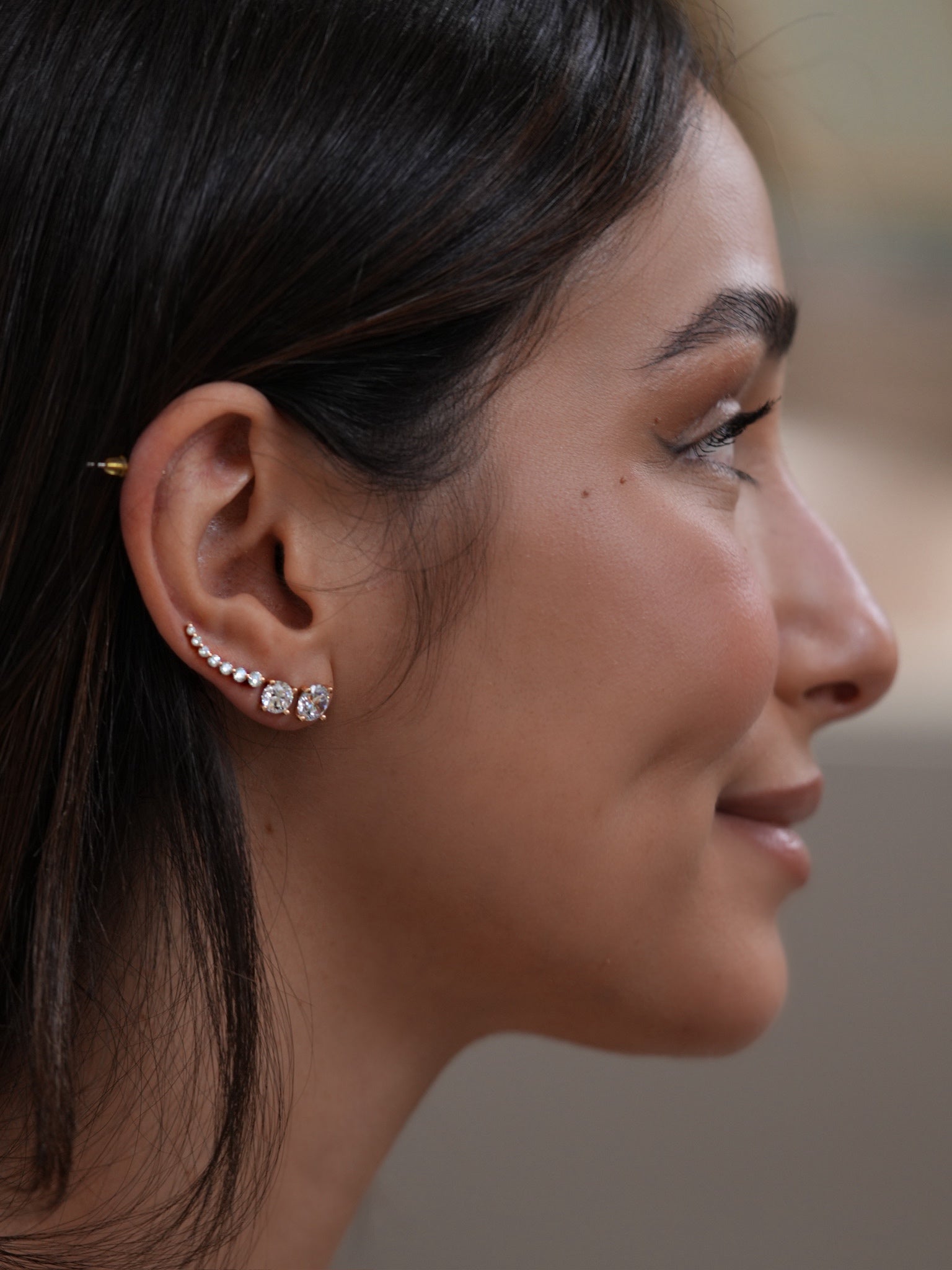 Diamond Stud Earrings