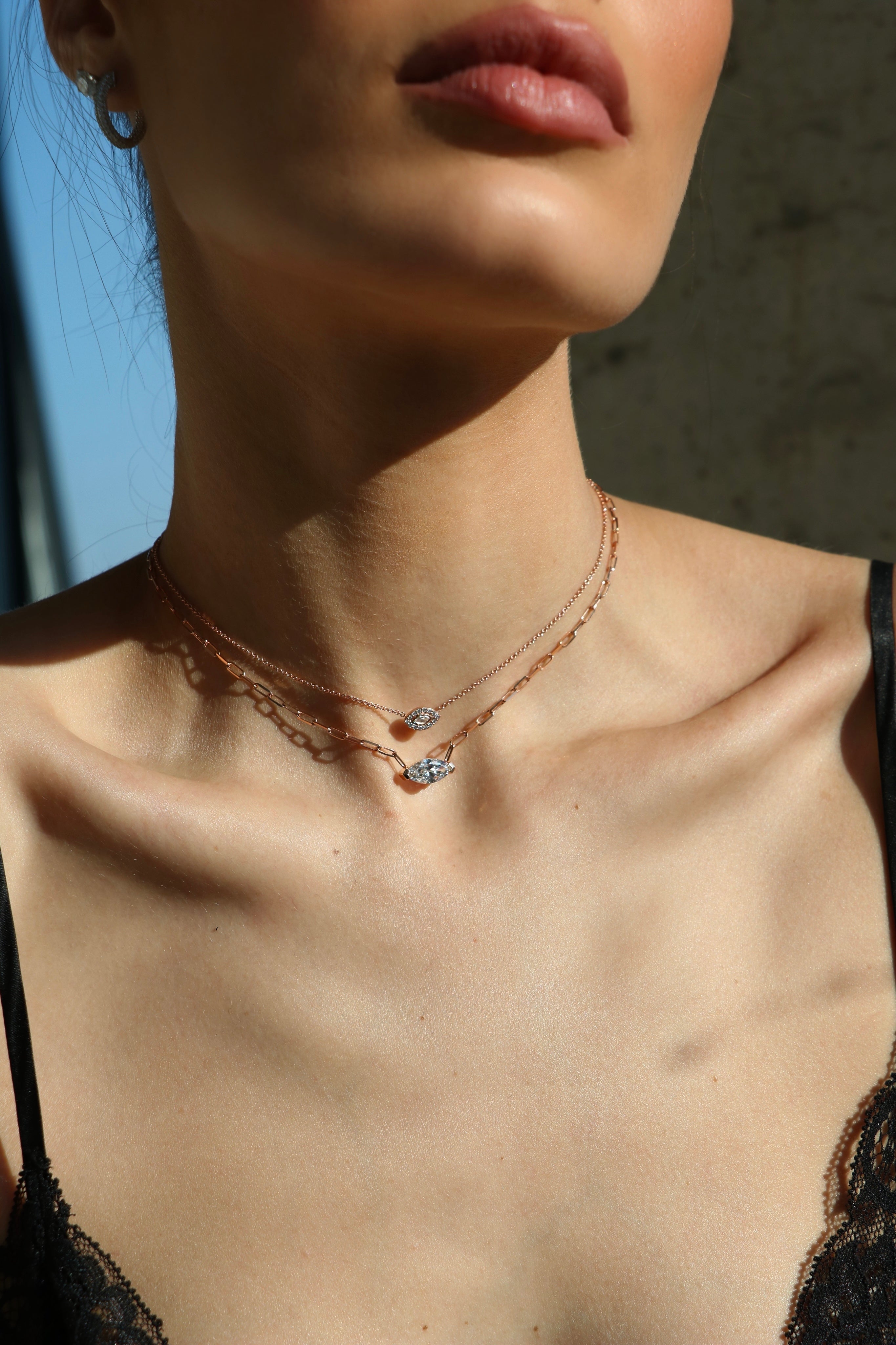 Marquise Diamond Necklace