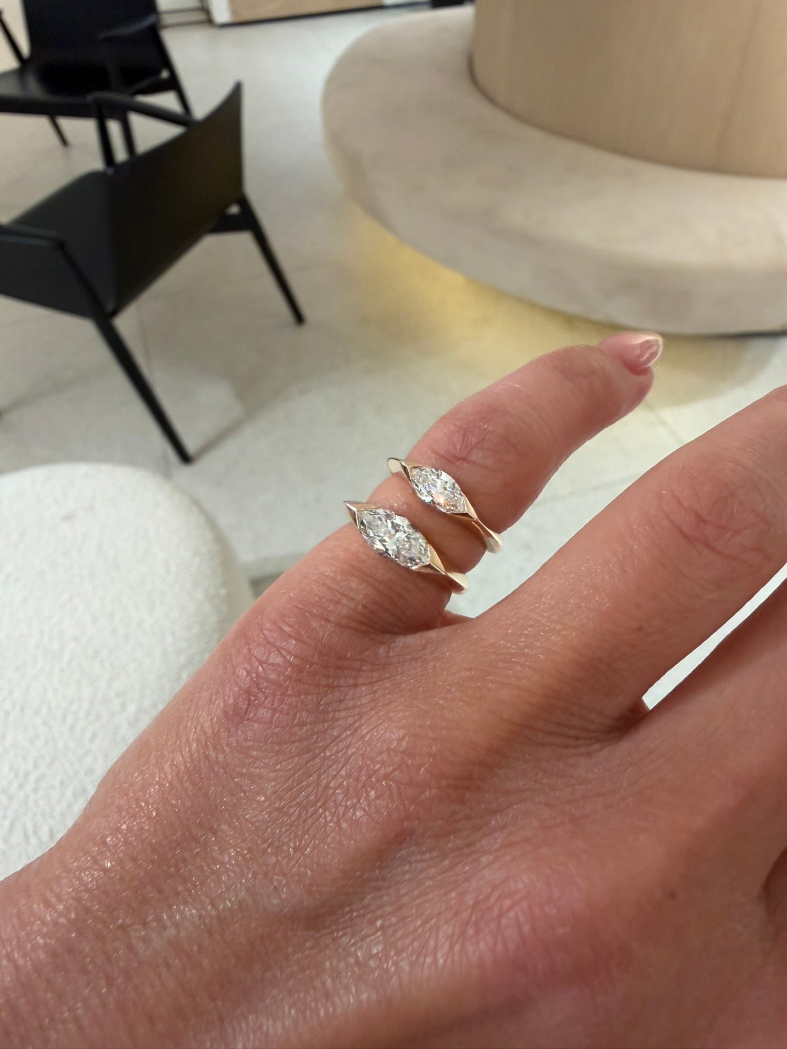 Marquise Diamond Sigent Ring