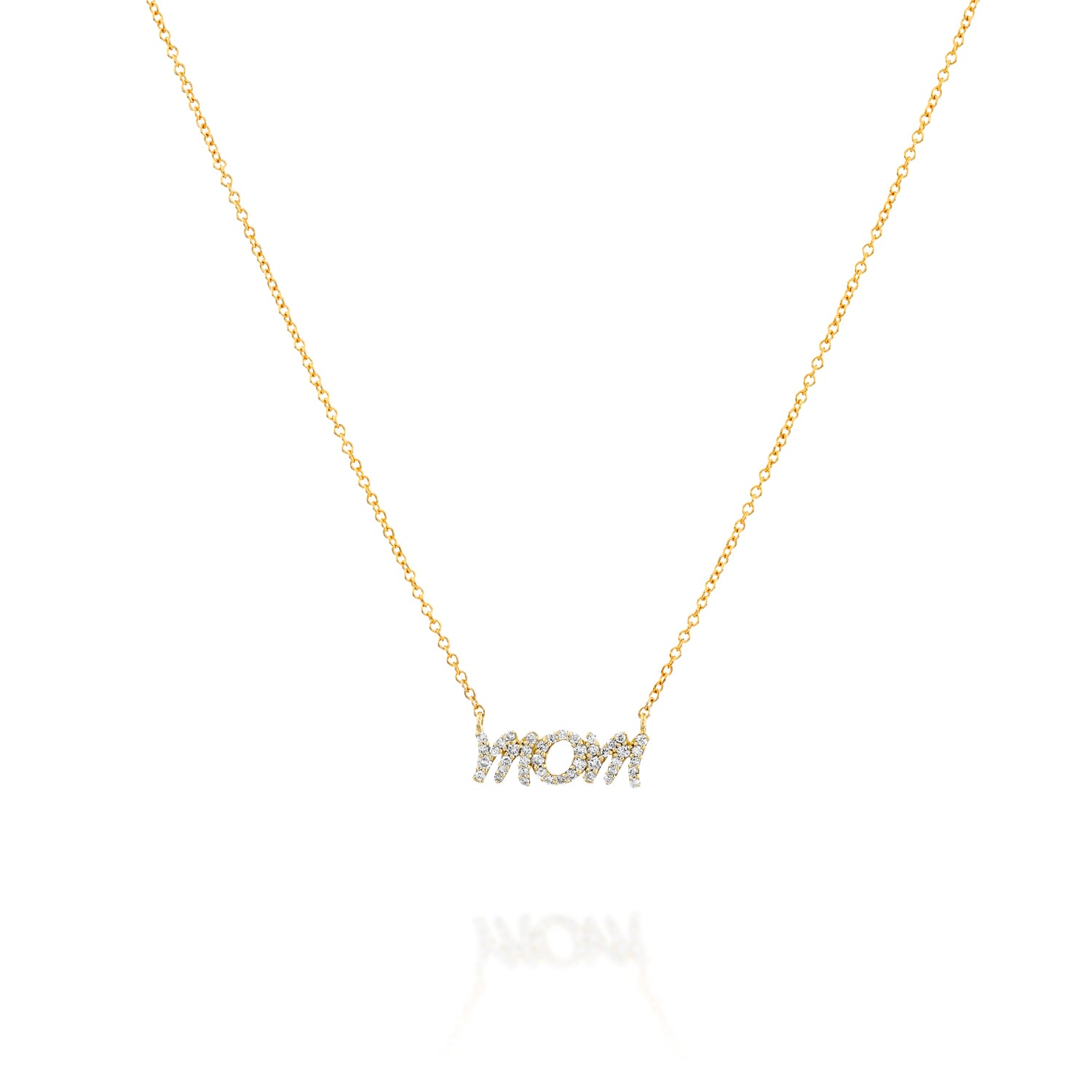 MOM Diamond necklce