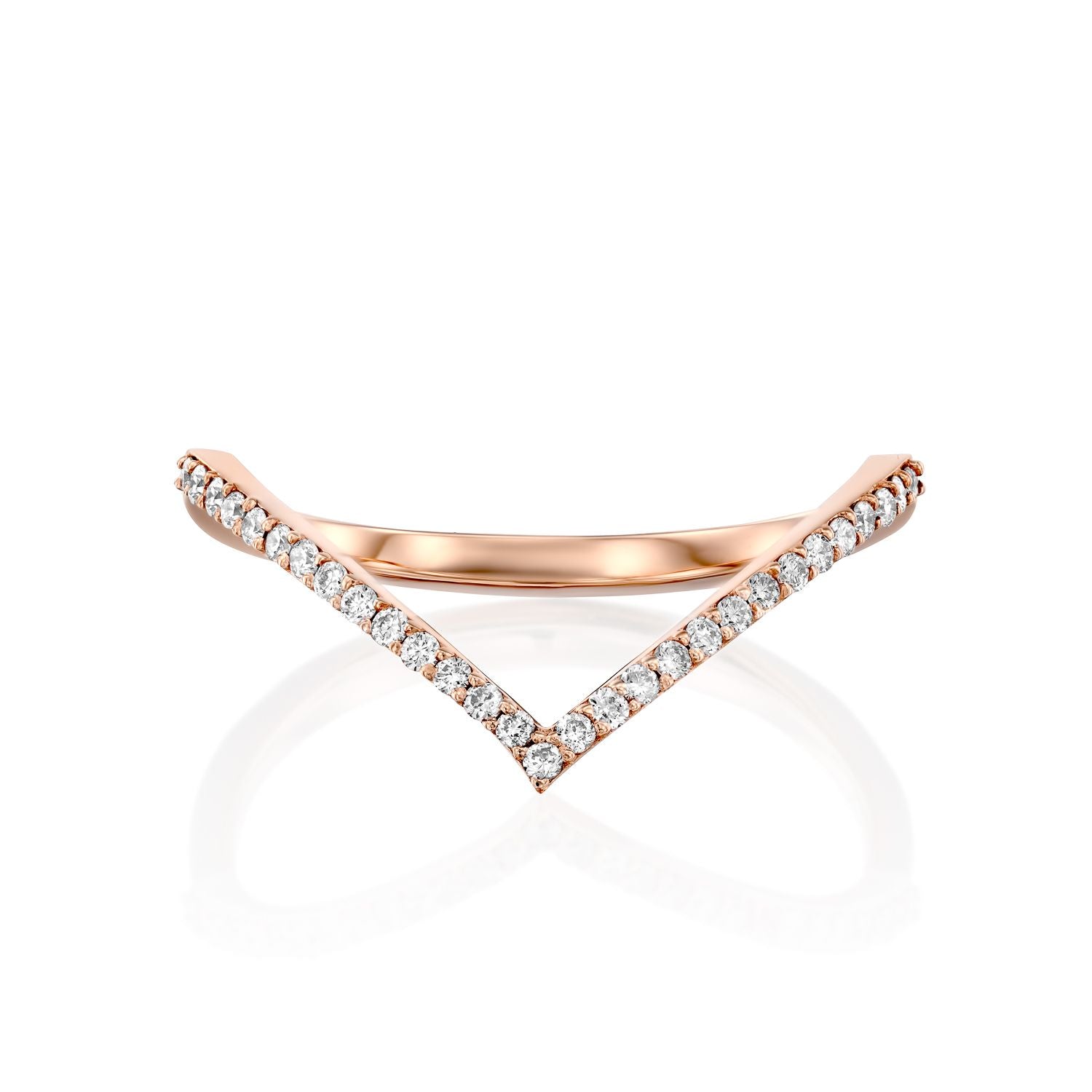 Diamond V Ring