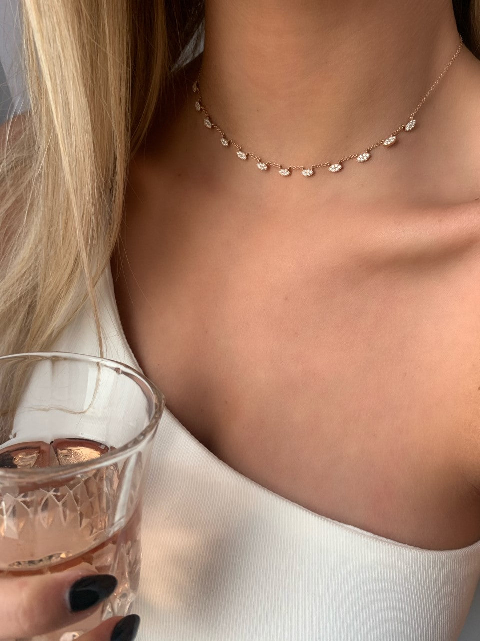 Marquise Diamond Necklace